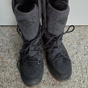 Sperry Boots Arctic Grip Charcoal Gray Size 9